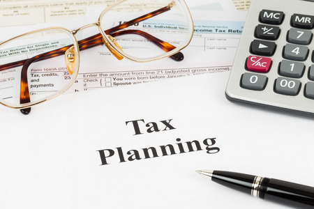 Tax Planning paperwork